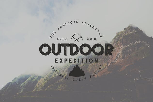 干净老式印刷风格无衬线英文字体 Caredrock插图(2)