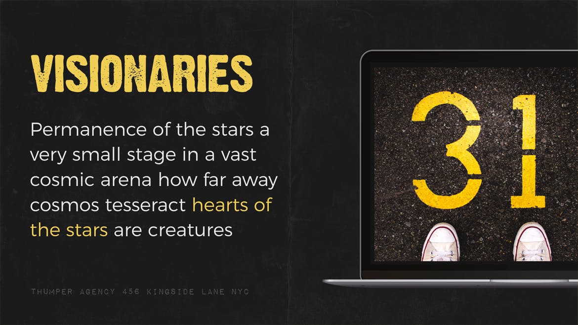 时尚大标题字体的多用途keynote幻灯片演示模版（key）插图(13)