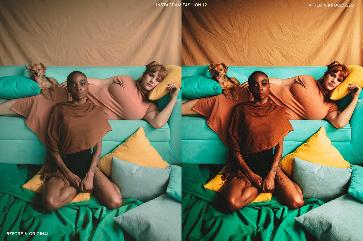 15款Instagram/Blogger照片贴图调色处理素材库精选LR预设 15 Instagram Blogger Lightroom Presets + Mobile插图(12)