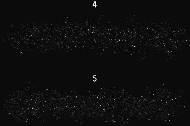 10个逼真的星空绘制PS画笔笔刷 Space Brushes插图(3)