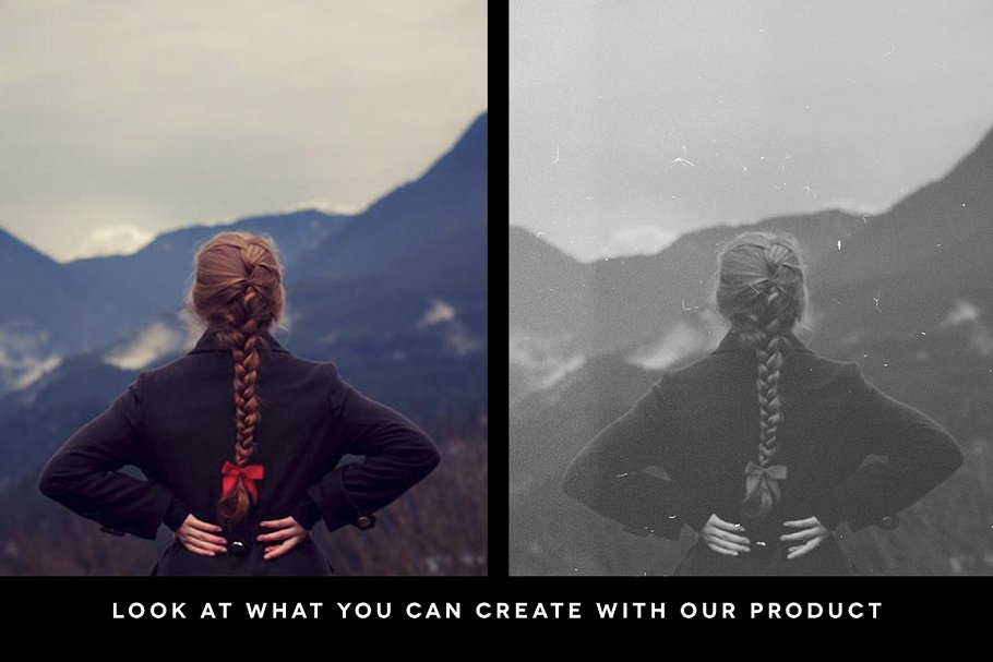 即时复古照片处理效果 Vintage Spirit Effects Set插图(1)