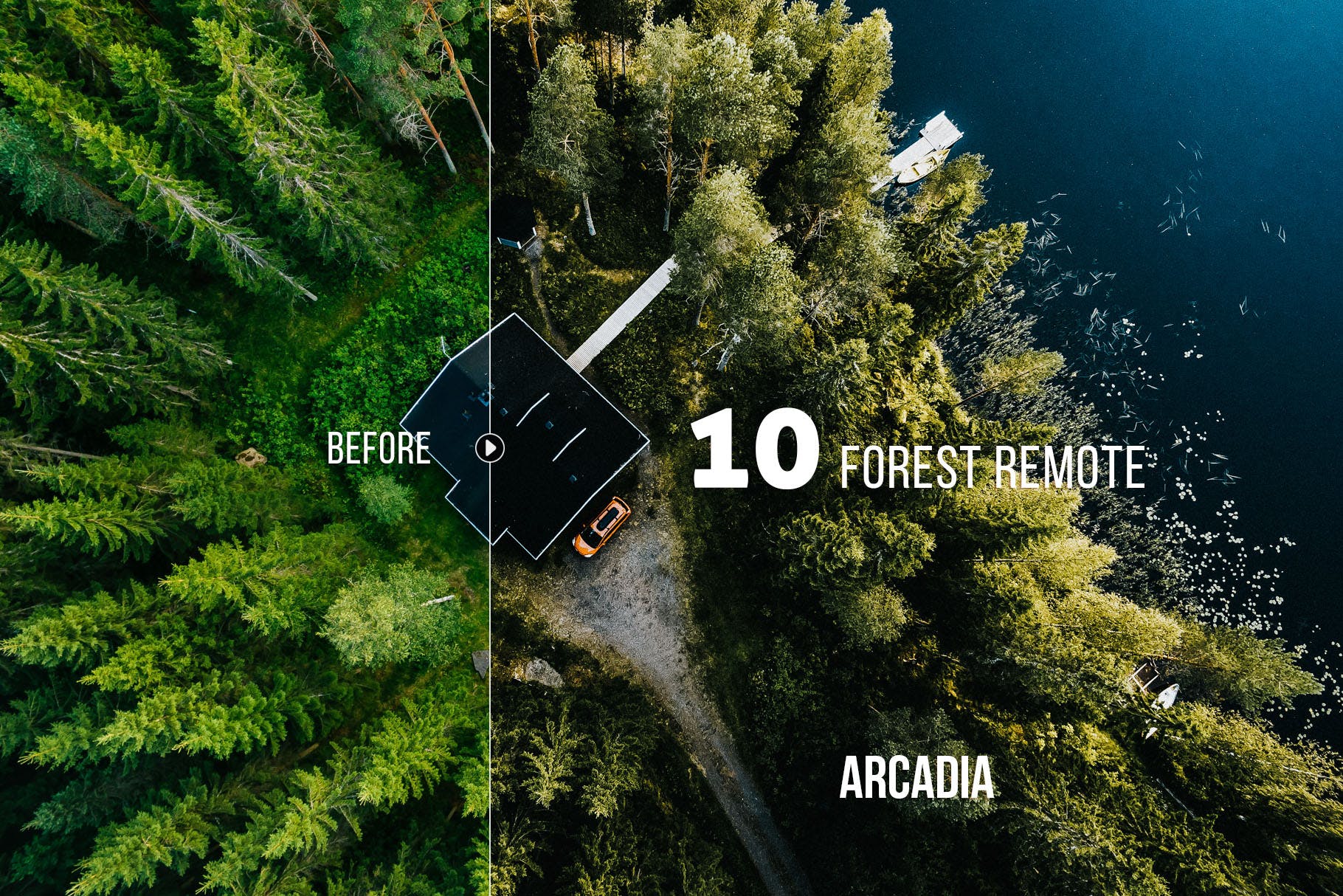 风景摄影作品后期效果处理LR预设 Arcadia Landscape Presets for Lightroom & ACR插图(10)