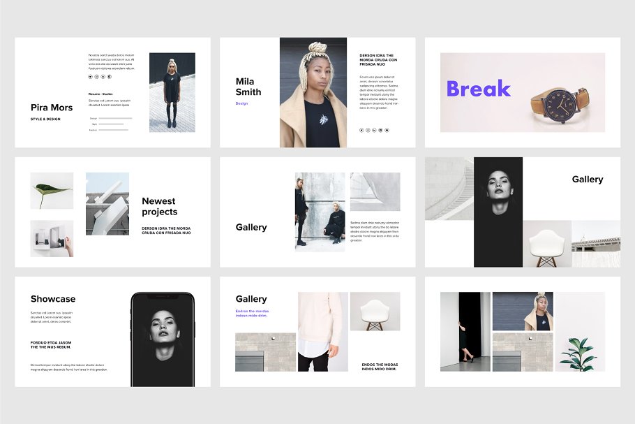 初创企业互联网项目演示谷歌幻灯片模板 VIGO – Google Slides Template +Bonus插图(9)