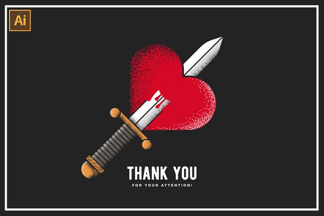 30款点画效果设计AI笔刷 Stipple Brushes For Illustrator插图(7)