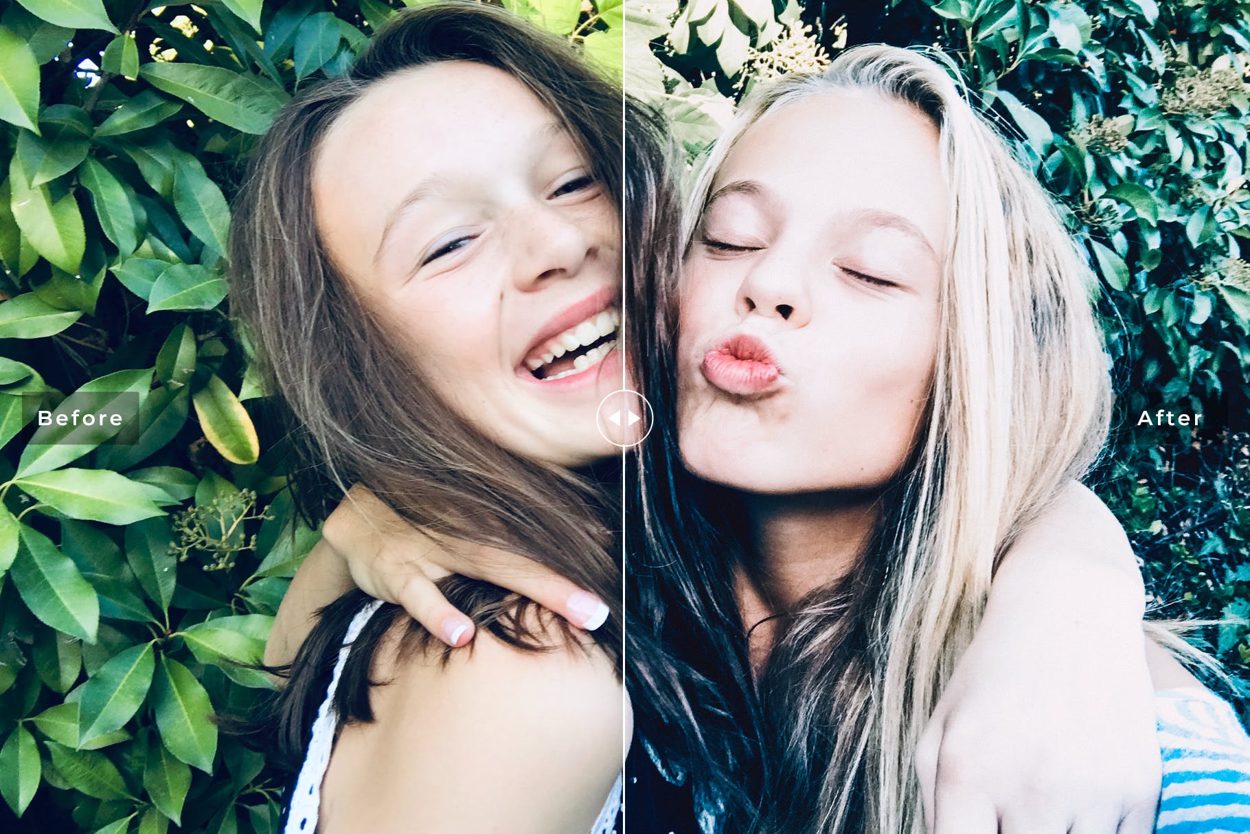 人像摄影影楼级后期调色滤镜LR预设 Selfie Filters Mobile & Desktop Lightroom Presets插图(5)