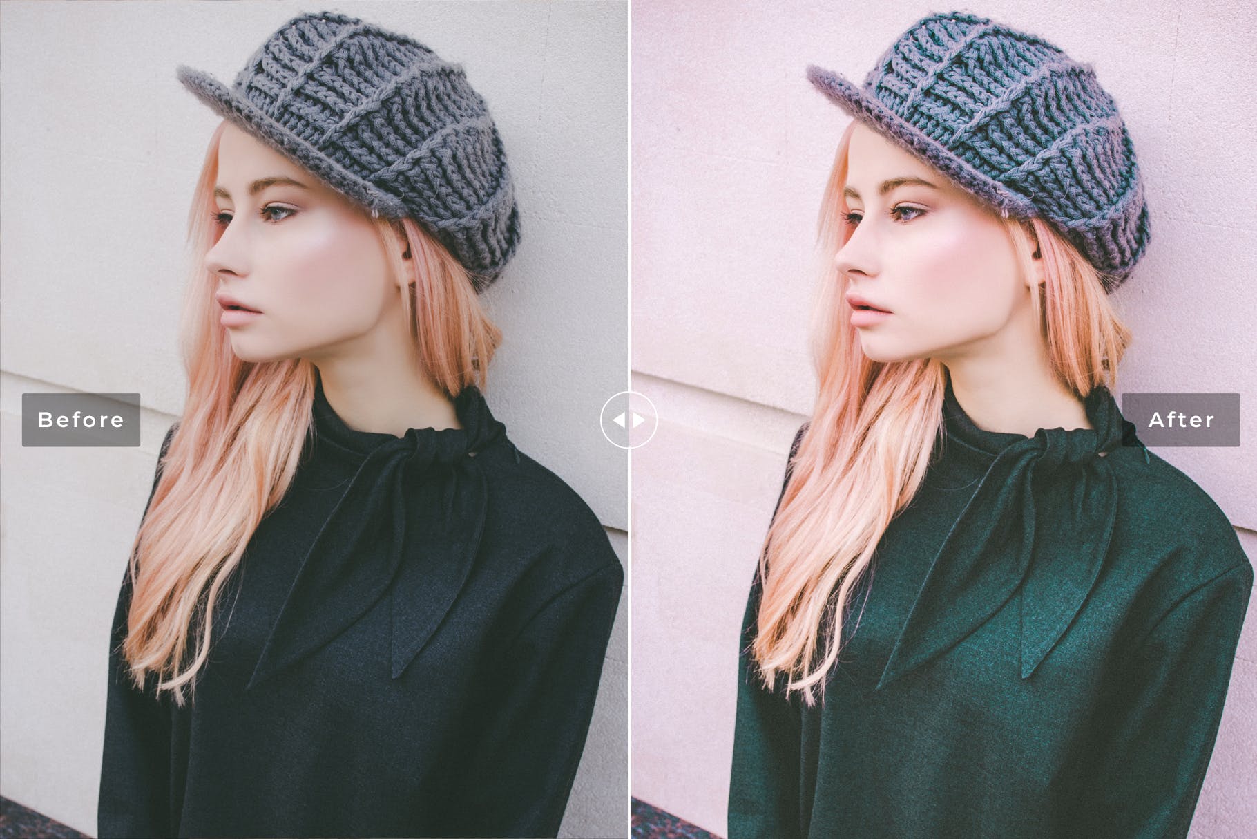 阳光风格肖像摄影滤镜LR调色预设 Blush Mobile & Desktop Lightroom Presets插图(5)