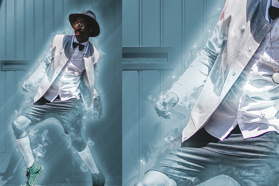 运动能量彩墨特效Photoshop动作 Energy  Photoshop Action插图(7)