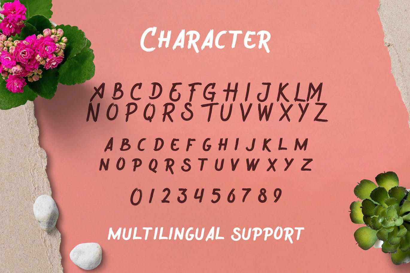 英文装饰艺术笔刷字体素材库精选 Wreckout – Decorative Brush Font插图(13)