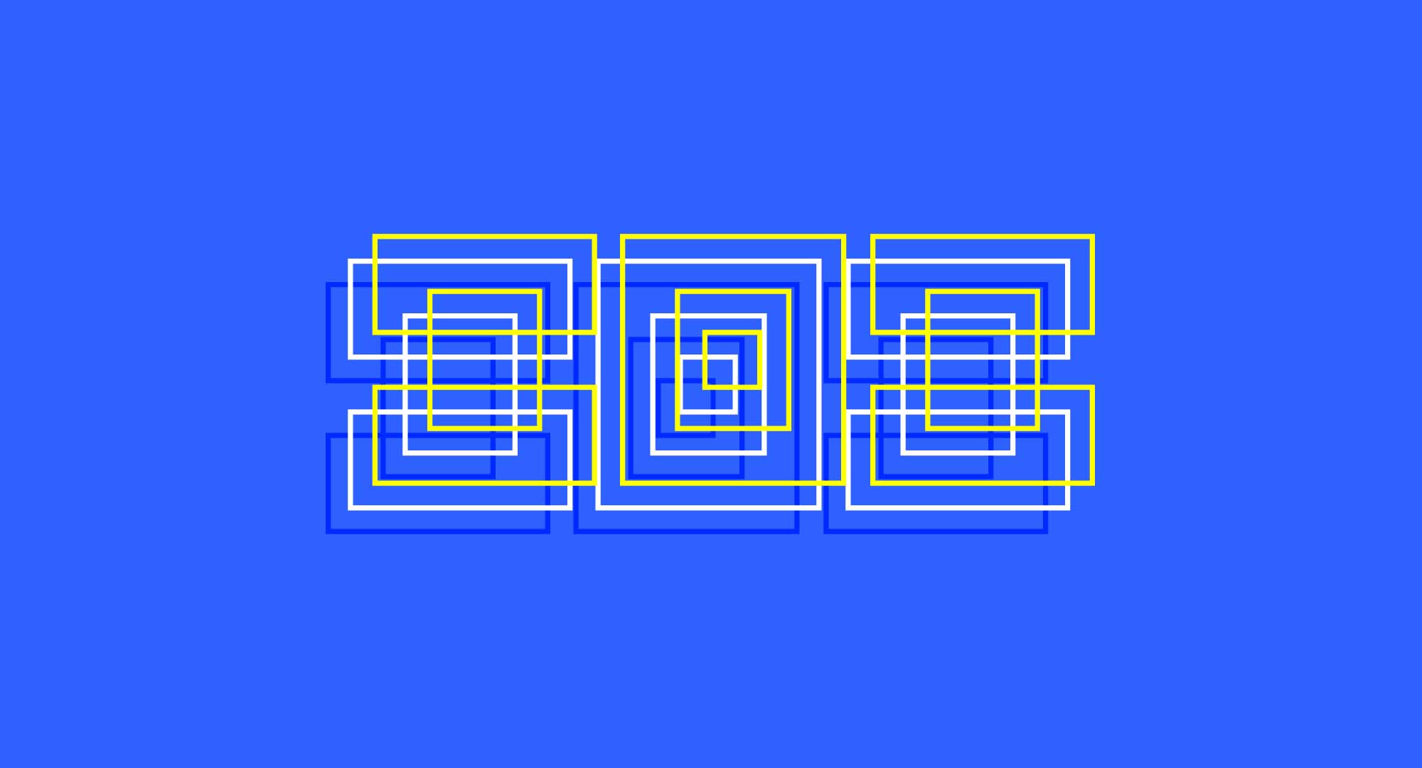 几何像素英文无衬线字体 Stopwatch Free Typeface插图(5)