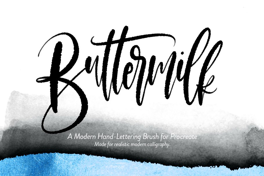 12款 Procreate 专用手写字体笔刷 12 iPad Brushes (For Procreate)插图(8)