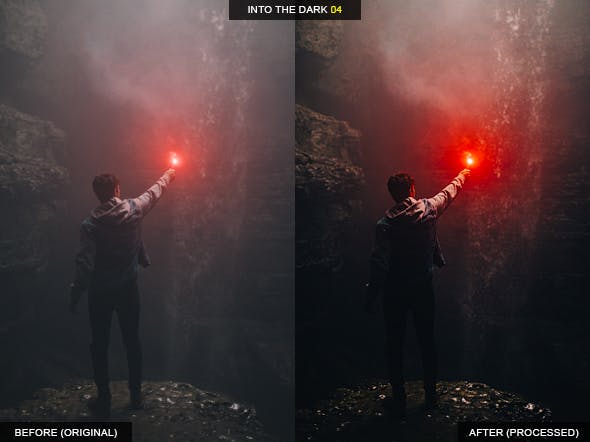 19个夜景摄影照片后期处理LR调色预设 19 Into The Dark Lightroom Presets插图(3)