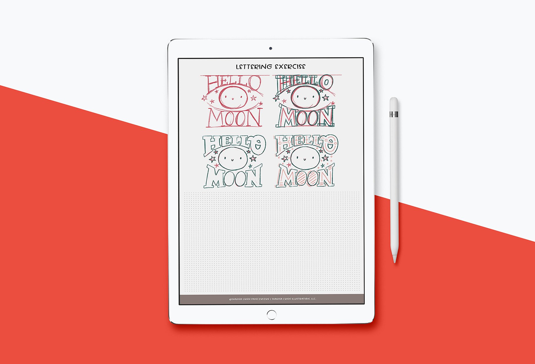 可爱风格手写字体图形笔刷[PS&Procreate] The Standard Bundle Pack插图(12)