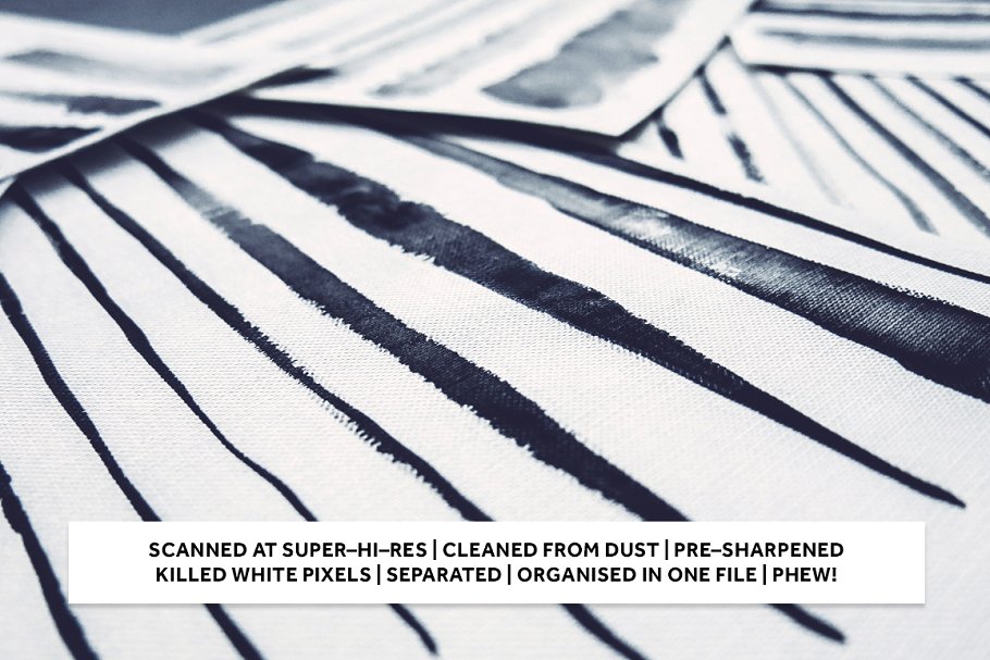 真实水彩画笔笔画AI笔刷 REAL WATERCOLOR FOR Ai插图(1)