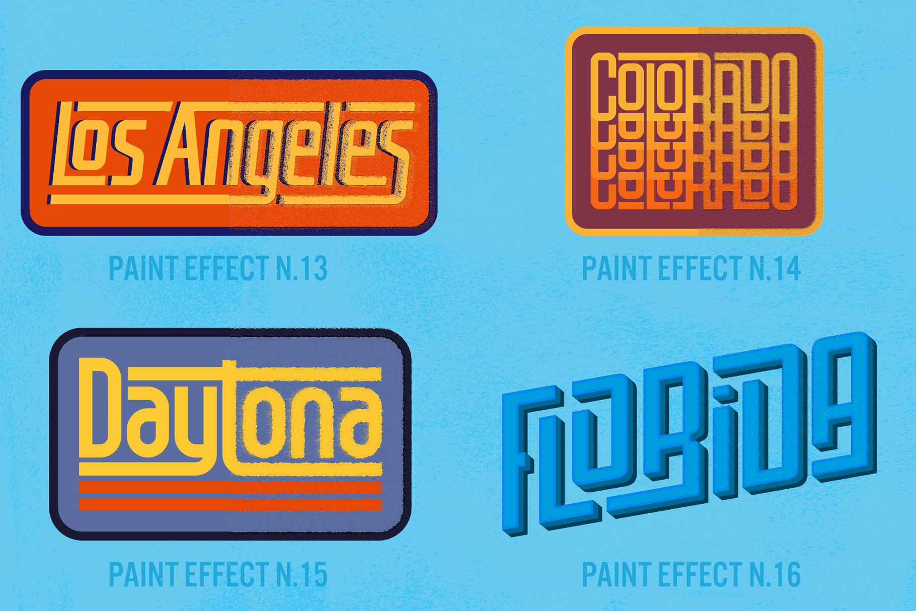 复古做旧添加肌理效果PS图层样式 Paint it old!插图(7)