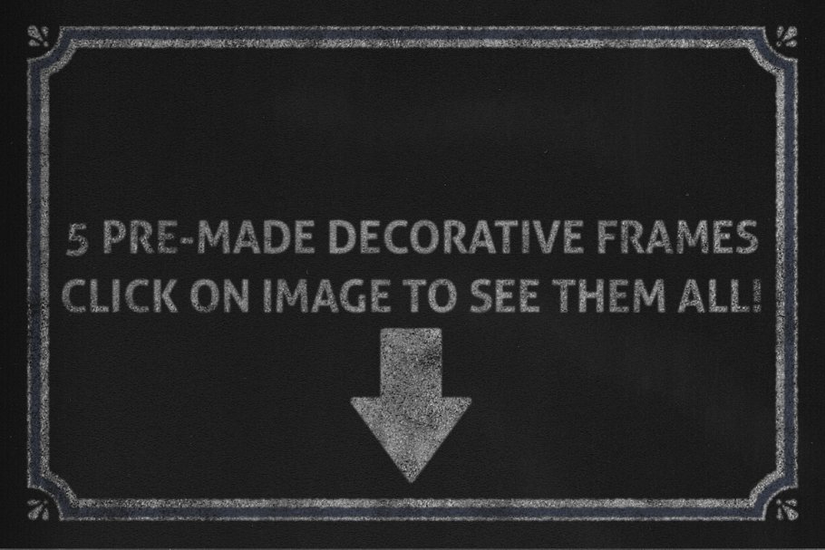 黑板画粉笔笔画文本样式 Chalkboard Automator – Chalk Effects插图(4)