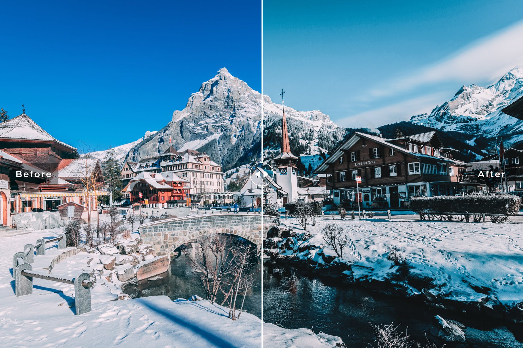 明亮不饱和色调滤镜Lightroom预设 Switzerland Mobile & Desktop Lightroom Presets插图(5)