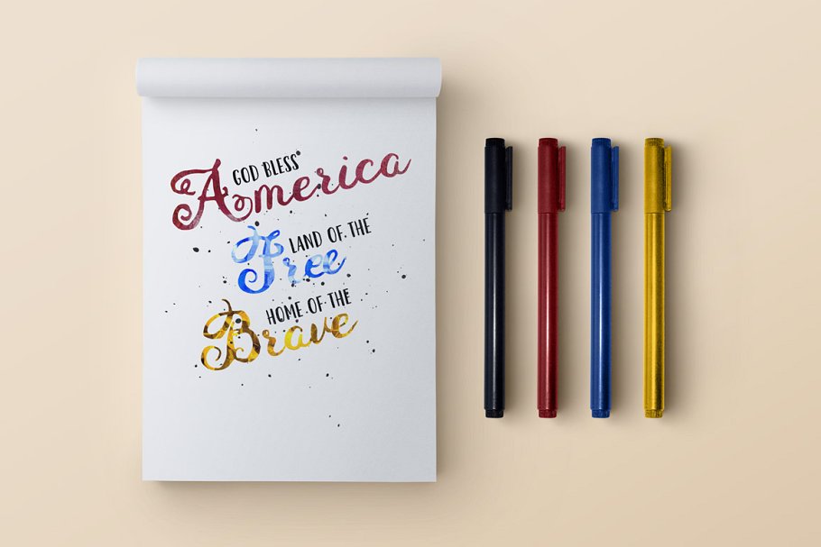 独特华丽法国浪漫主义英文手写字体 Eiffell Brush Script Font + Extras插图(6)