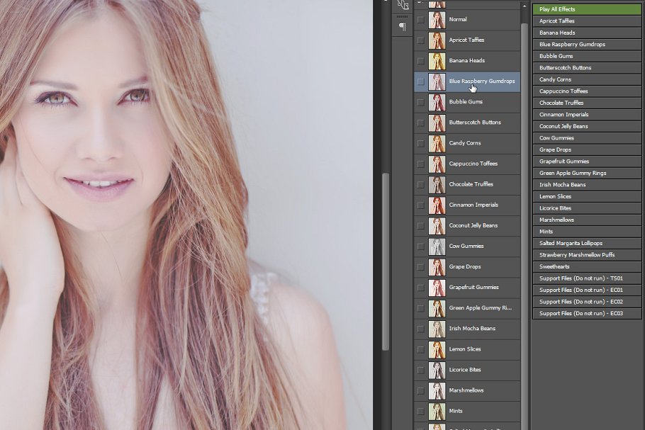 22款柔和粉彩照片特效处理PS动作 22 Soft Pastel Photoshop Actions插图(3)