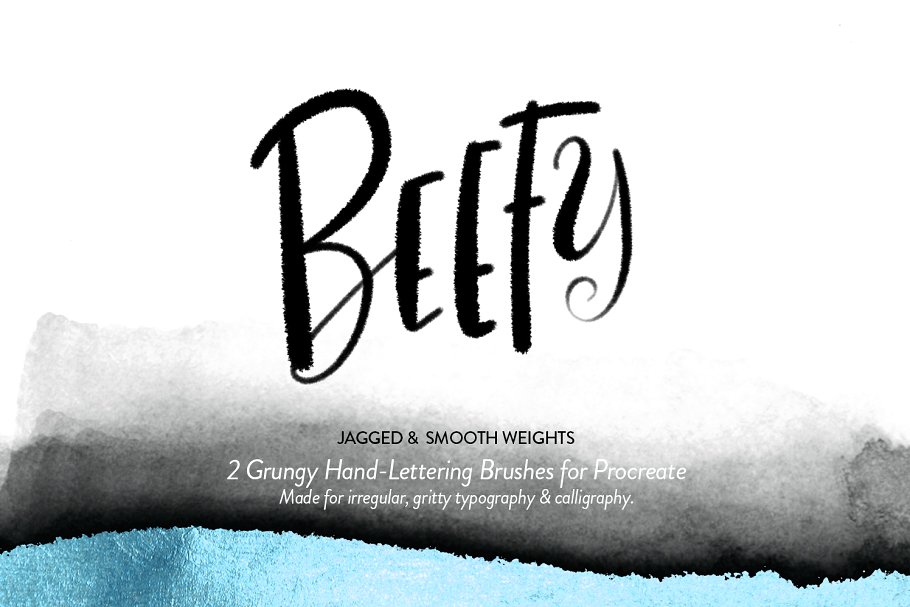 12款 Procreate 专用手写字体笔刷 12 iPad Brushes (For Procreate)插图(5)