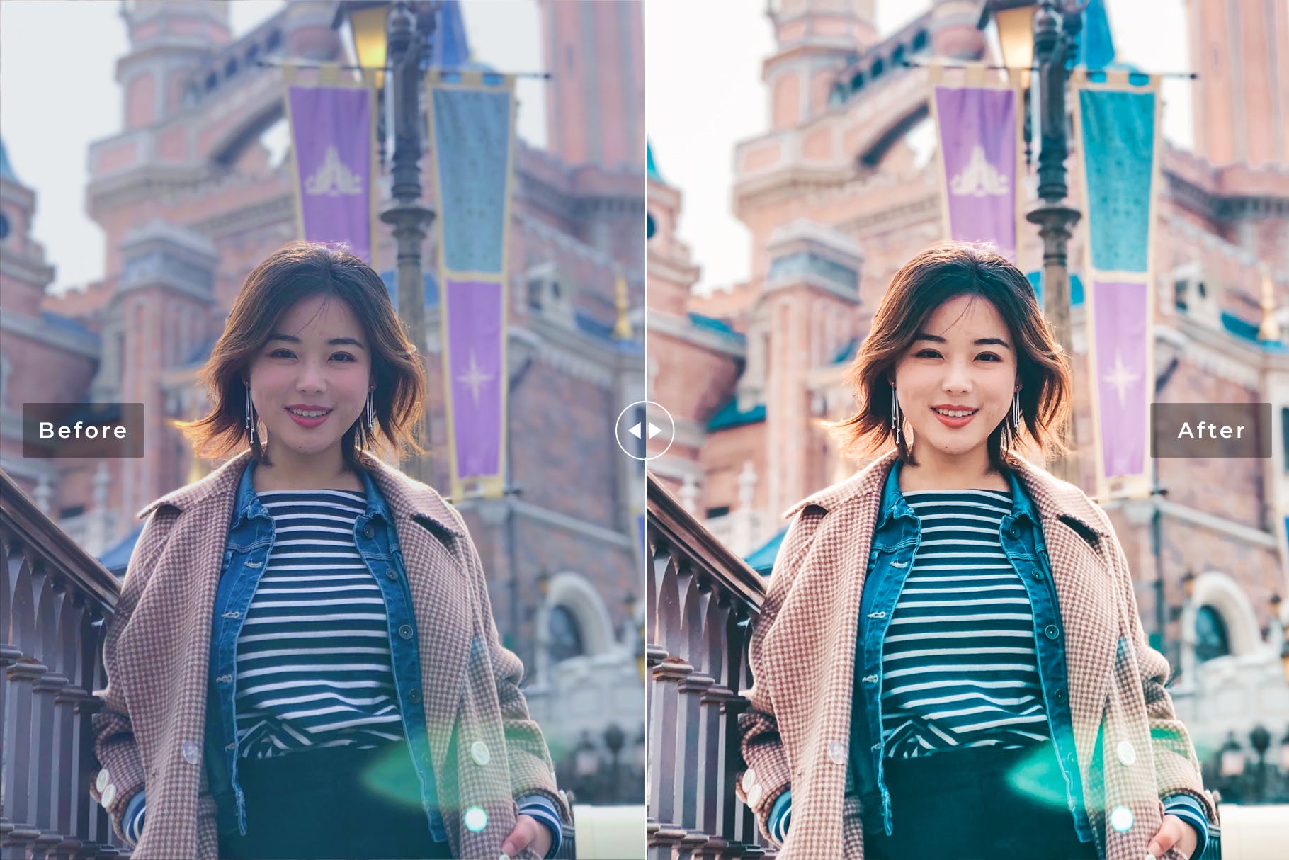 迪士尼乐园游玩摄影必备LR调色滤镜合集 Disneyland Mobile & Desktop Lightroom Presets插图(2)