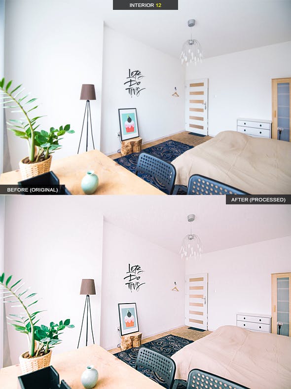 14款专业室内摄影后期调色处理LR预设 14 Pro Interior Lightroom Presets插图(12)