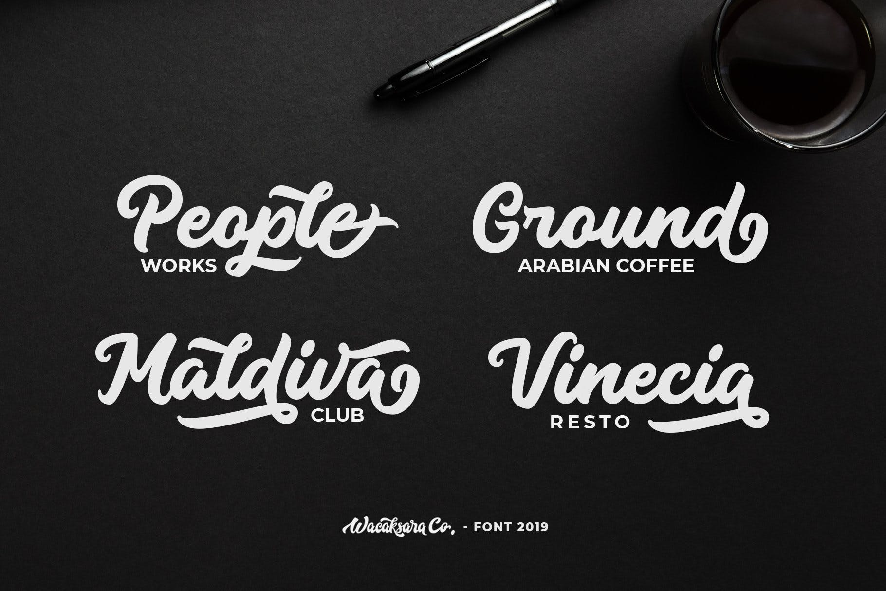 充满体育奥运精神英文粗体艺术字体下载 Sunkids插图(7)