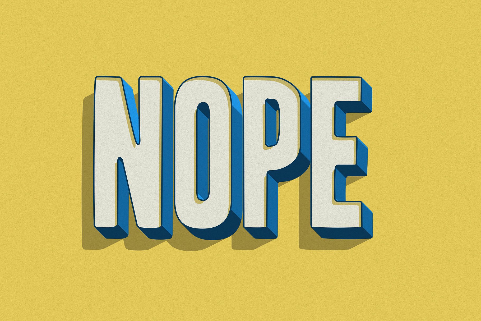 10款“吸睛大法”3D立体文字图层样式 3D POP! Photoshop Effects插图(5)