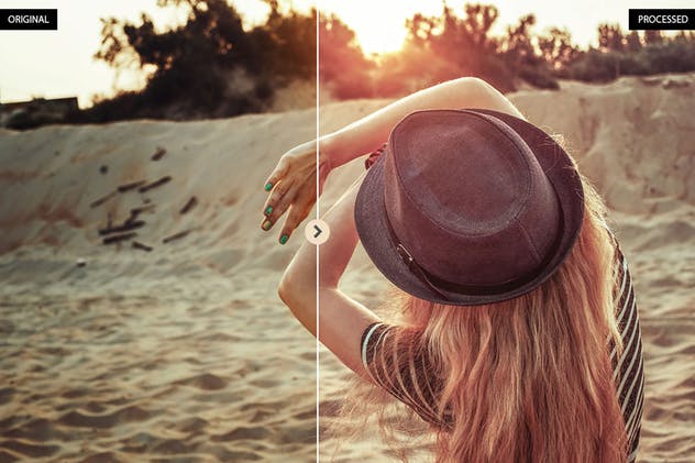 时尚外景拍摄/婚纱摄影调色滤镜Photoshop动作 Tone Collection CameraRaw Photoshop Actions插图(5)