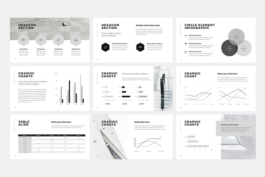 创意设计产品演示Keynote幻灯片模板 NORS Keynote Template + Big Bonus插图(11)