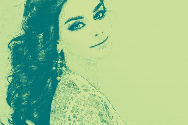 20款潮流艺术调色滤镜PS动作v2 20 Pop Art Photoshop Actions Ver. 2插图(1)