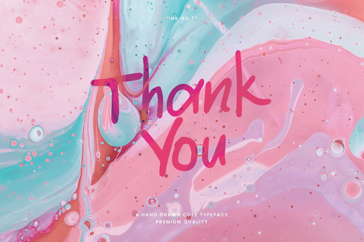 简约自然风格英文手写字体下载 Ink – Handwriting Font插图(6)