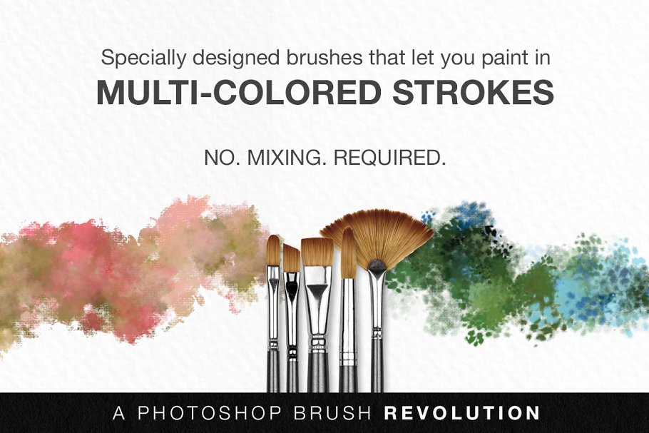 浪漫英式花园色彩颜色PS笔刷 Romantic English Garden PS Brushes插图(1)