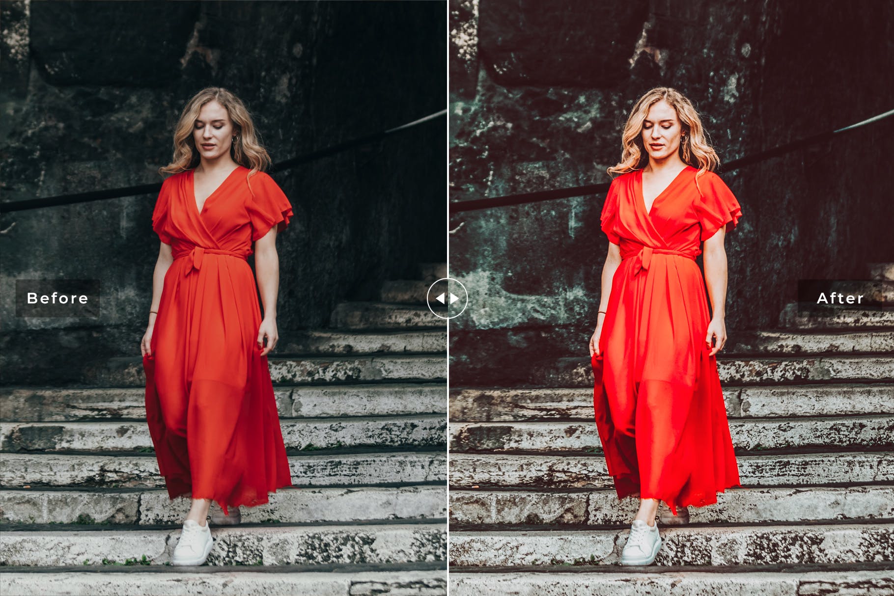 美丽自然饱满暖色调照片风格滤镜素材库精选LR预设 Pomegranate Mobile & Desktop Lightroom Presets插图(5)