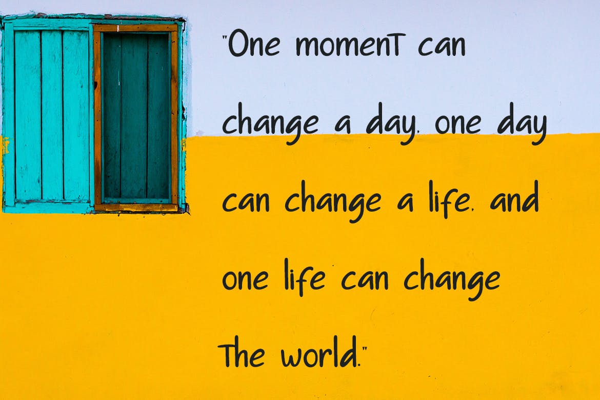 可爱手写风格儿童英文字体素材库精选 Dissert Playfull Display Font插图(5)