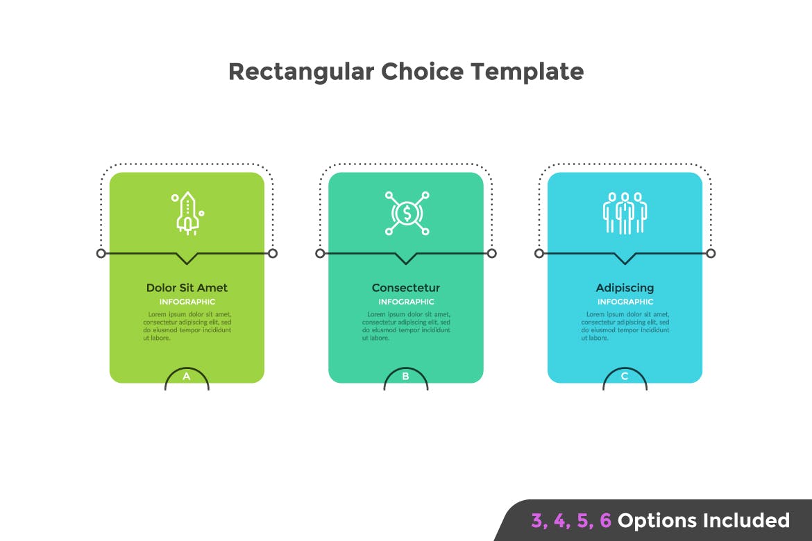 信息图表图形素材库精选素材包v25 Infographic Solutions. Part 25插图(5)