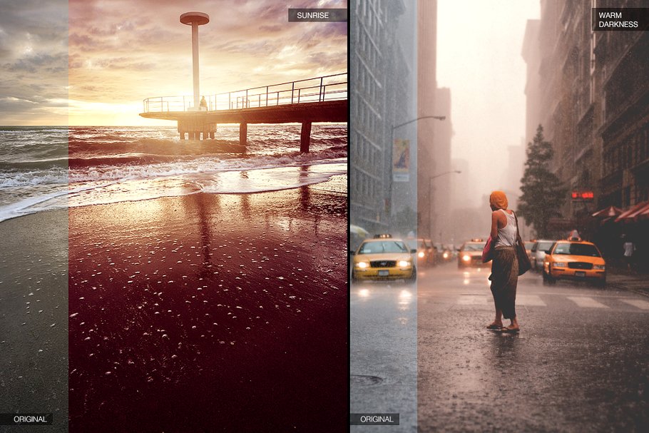 28款四季风格照片特效PS动作预设 28 Season Actions插图(2)