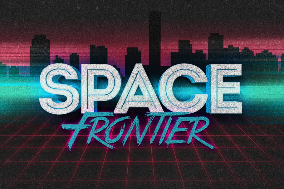 3D文本文字特效合集[1.05GB, 50种效果] 3D Text Effects Bundle Vol.3插图(28)