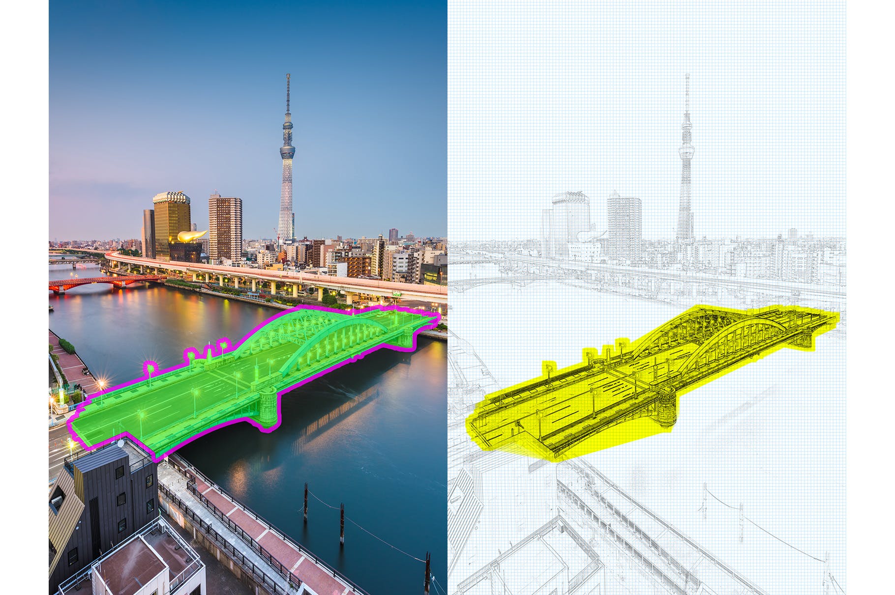 10个人工智能建筑素描草图生成PS动作 10 AI Architecture Sketch Photoshop Actions插图(9)