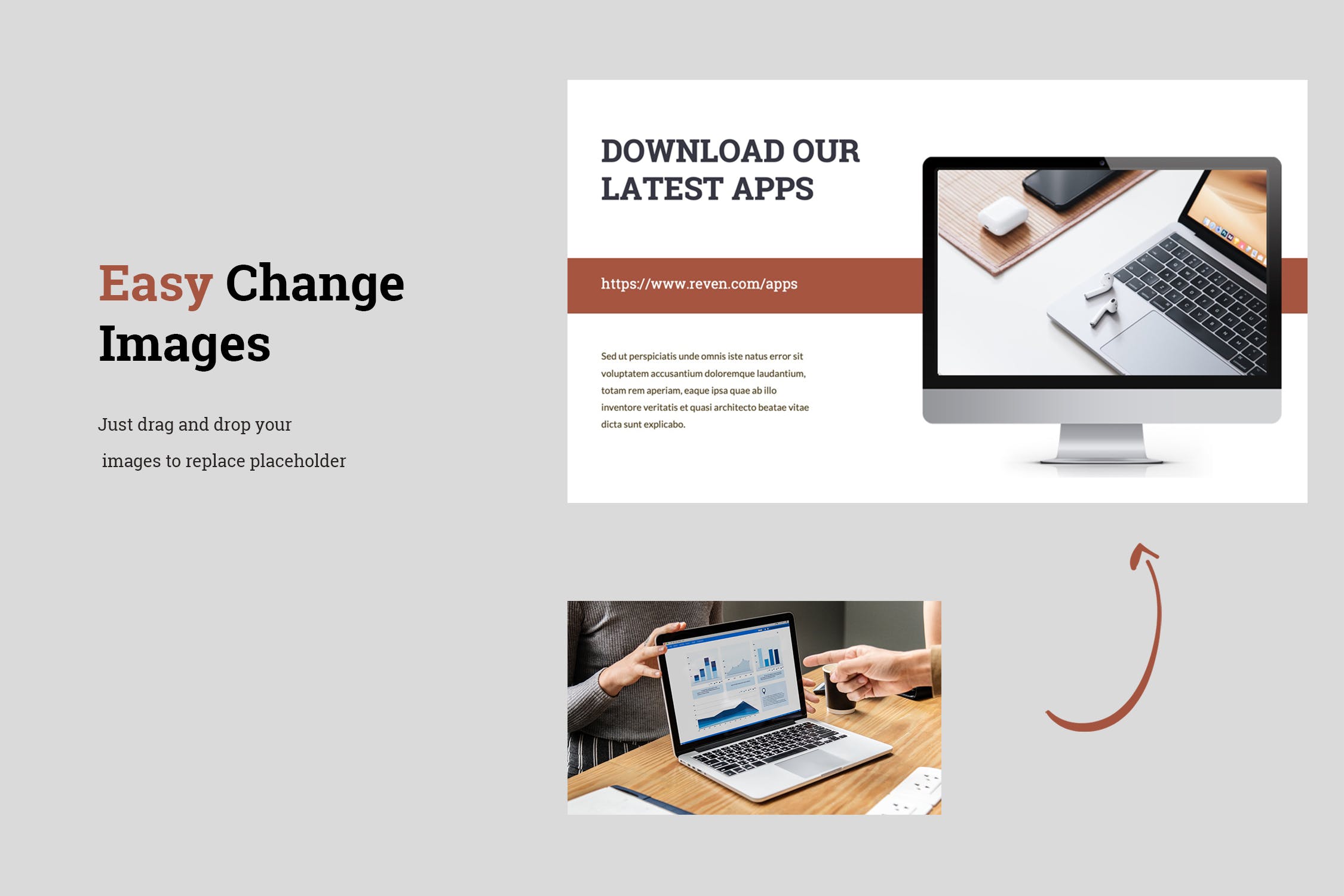 高端大气企业商务主题PPT模板下载 Goodear – Business Powerpoint Presentation插图(5)