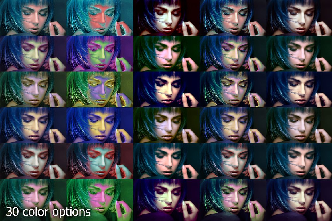 创意摄影作品照片处理特效组件 Creative Actions Bundle插图(23)