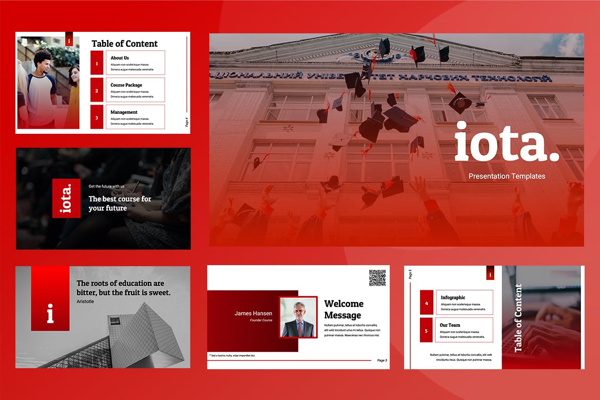 高品质的专业留学机构培训中心补课班房地产学区房powerpoint幻灯片演示模板(pptx)插图(1)