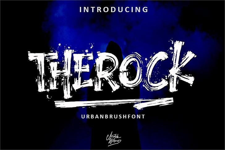 THEROCK font插图1 THEROCK font插图1