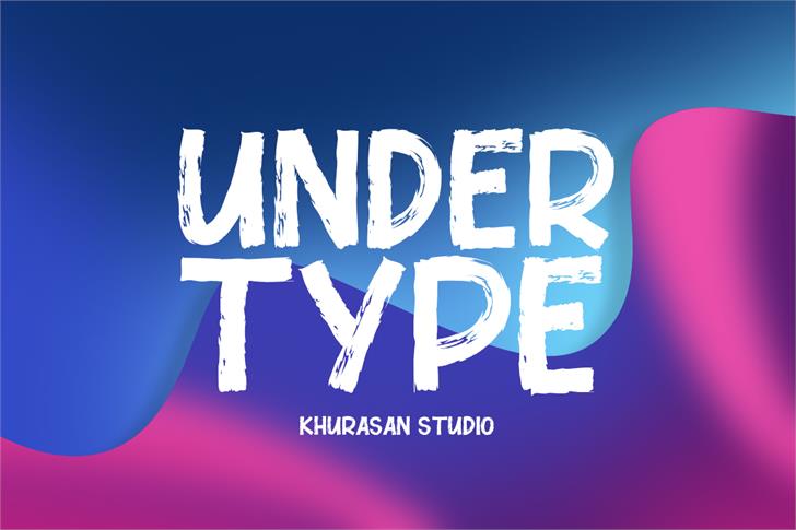 Under Type font插图 Under Type font插图