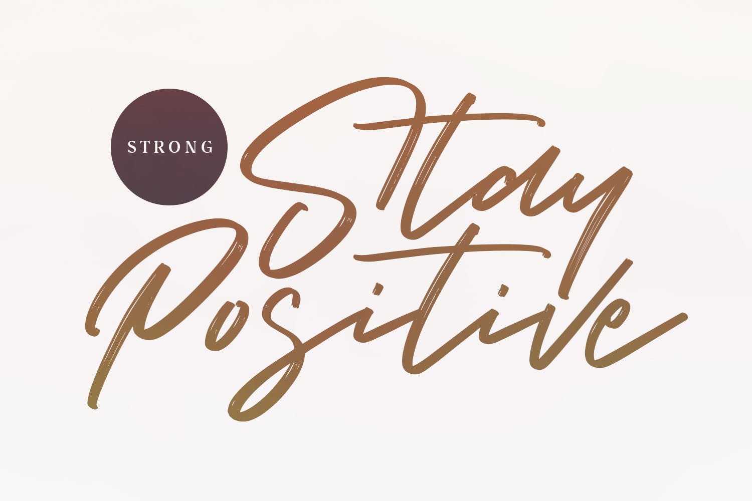 Katty Lynch笔刷艺术字体＆衬线字体合集 Katty Lynch Brush Font – Free Serif插图(3)