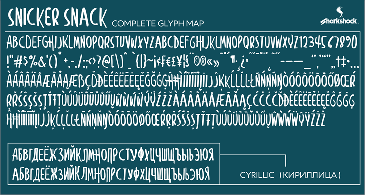 Snicker Snack font插图1 Snicker Snack font插图1