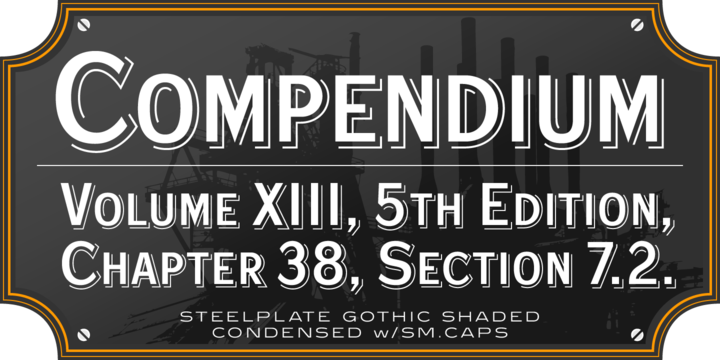 Steelplate Gothic Pro Font Family插图