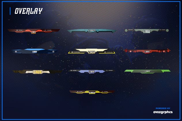 多用途常网站见页面模板素材库精选合集 Twitch Layout Bundle插图(5)