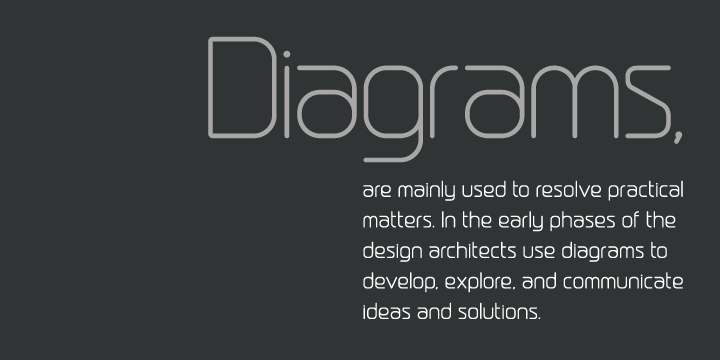 DraftWerk Font Family插图3