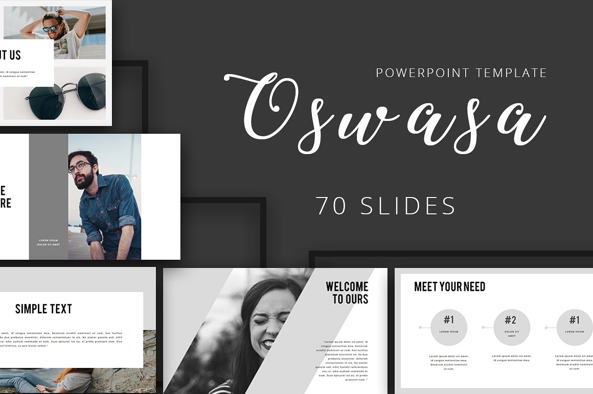 一套适合公司文化和个人履历的ppt模板下载[pptx]插图