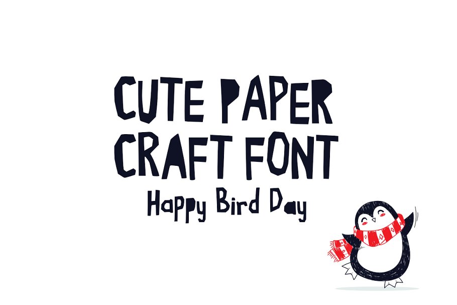 Cute Kraft Fonts插图2